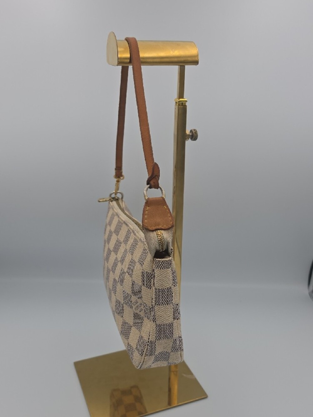 Louis Vuitton Damier Azur Small Pochette Accessoires W/ Original Strap (EUC)COA✨ - Picture 7 of 16